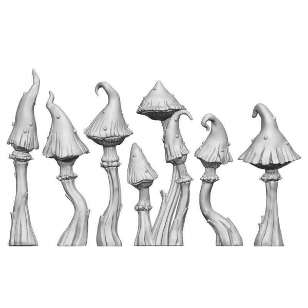 Green Stuff World: Goblin Mushrooms XL 1:48