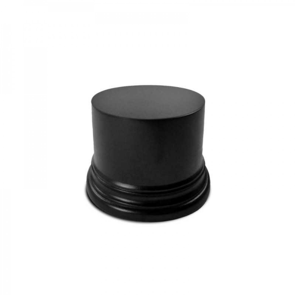 Green Stuff World: Round Block Plinth 5.5 cm - Black
