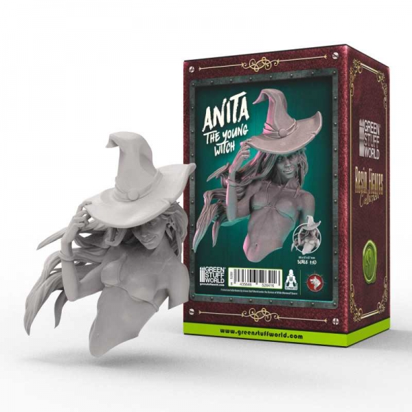 Green Stuff World: WWTavern Figures - Anita the Young Witch