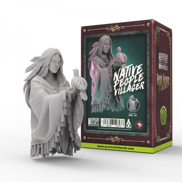 Green Stuff World: WWTavern Figures - Native People Villager