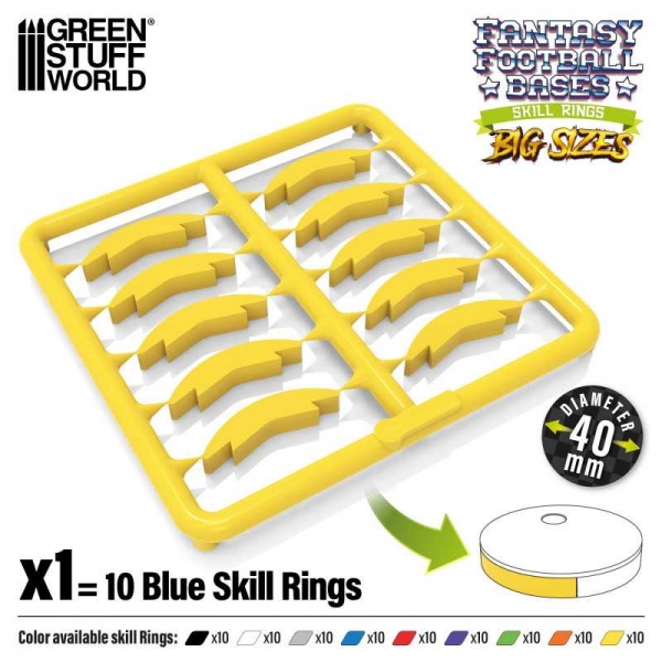 Green Stuff World: Skill Ring 40mm Yellow