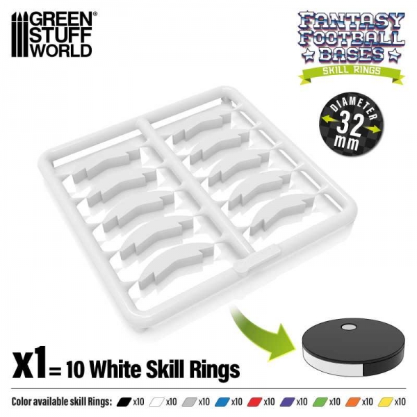 Green Stuff World: Skill Ring 32mm White