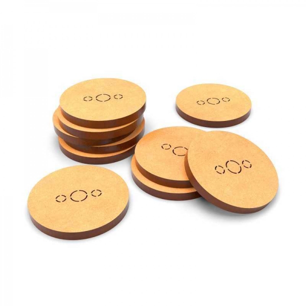 Green Stuff World: MDF Bases - Round 30 mm