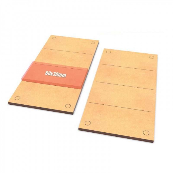 Green Stuff World: MDF Movement Trays - Slimfit 120x60mm