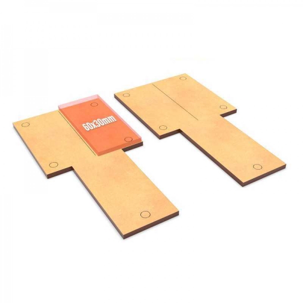 Green Stuff World: MDF Movement Trays Old World Slimfit 60x120mm 1x2