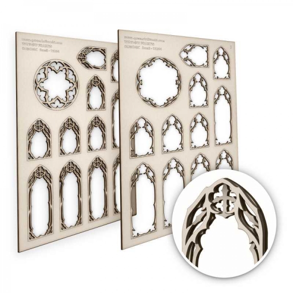 Green Stuff World: Demonic Miniature Windows - Small