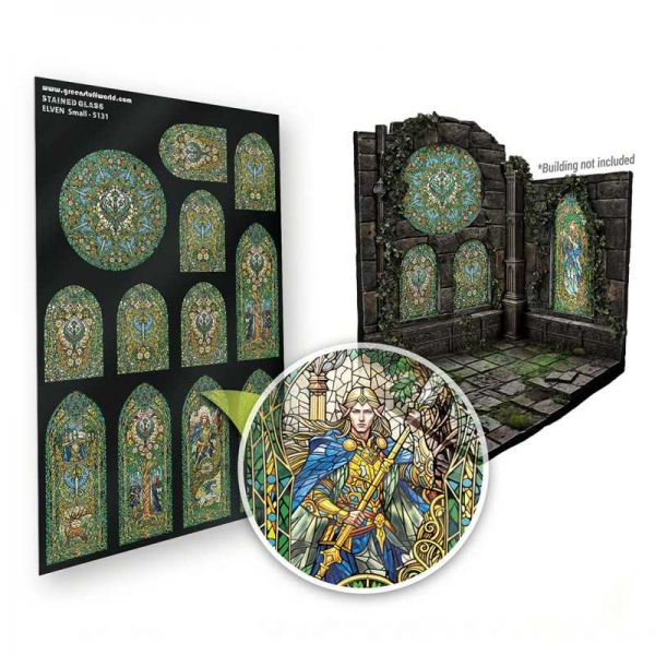 Green Stuff World: Elven Stained Glass - Small