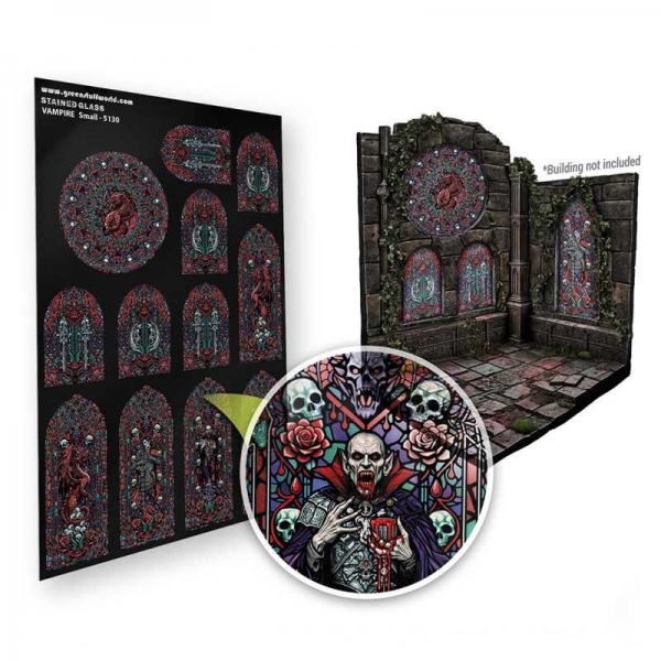Green Stuff World: Vampire Stained Glass - Small