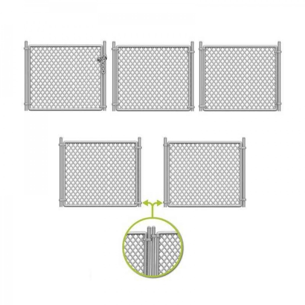 Green Stuff World: Chain Link Fences 50mm 1:48-1:35