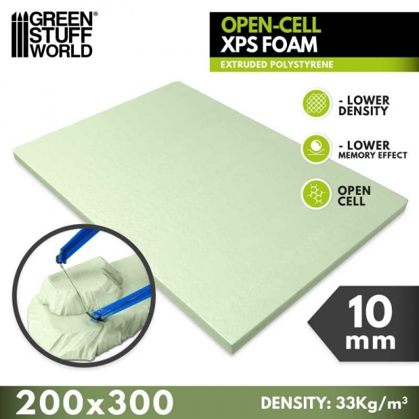 Green Stuff World: Open-Cell XPS Foam 10 mm