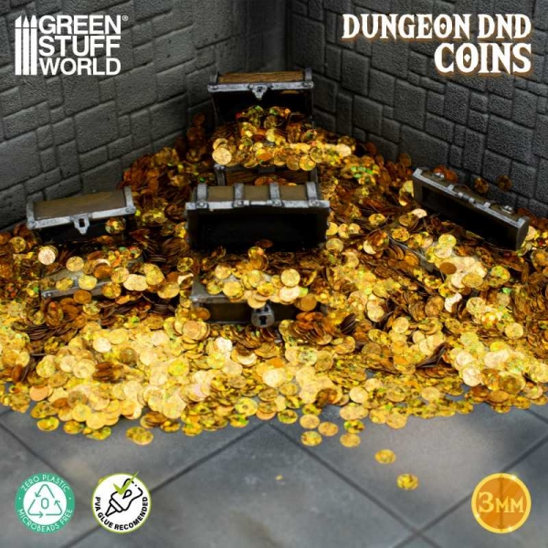 Green Stuff World: Dungeon DnD coins 1:48-1:35