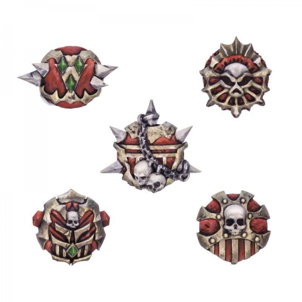 Green Stuff World: Blood God Bucklers 1:48