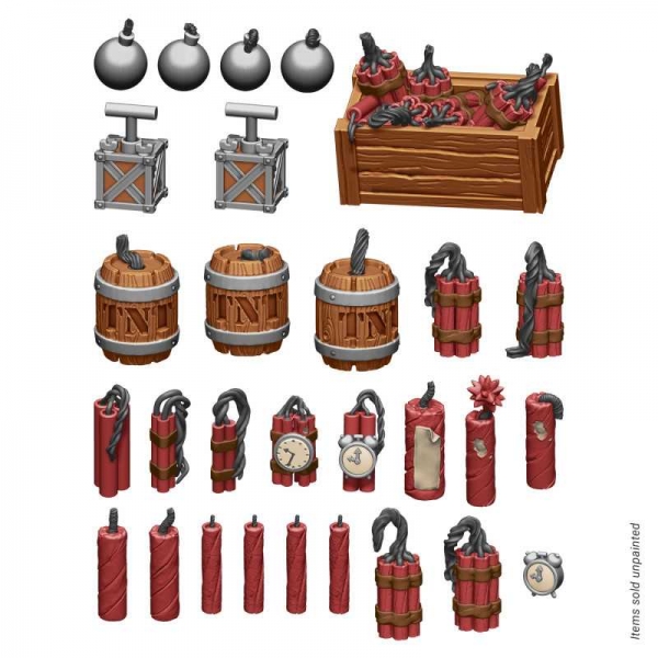Green Stuff World: Old World Explosives 1:48