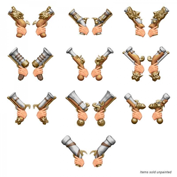 Green Stuff World: Dwarf Pistols 1:48