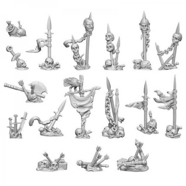 Green Stuff World: Battle Skeleton Bones 1:48