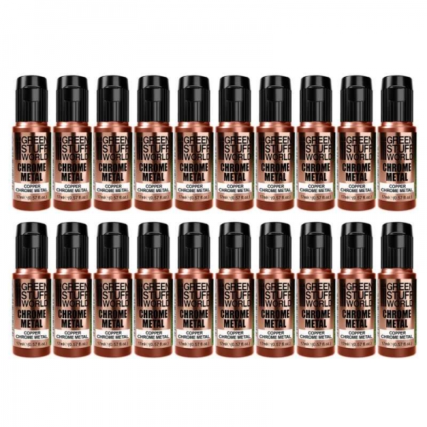 Green Stuff World: Chrome Paint COPPER (Pack x20)