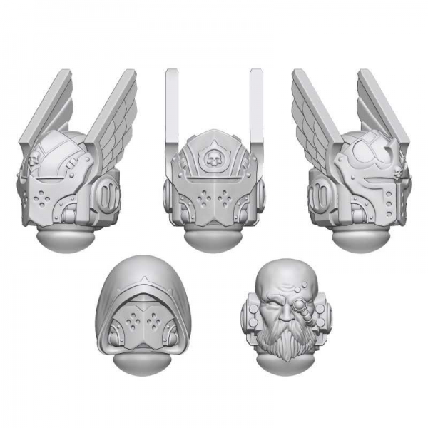 Green Stuff World: DakkaDakka - Dark Knight Helmets 1:48