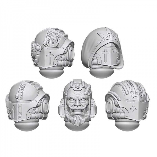 Green Stuff World: DakkaDakka - Dark Knight Warden Helmets 1:48