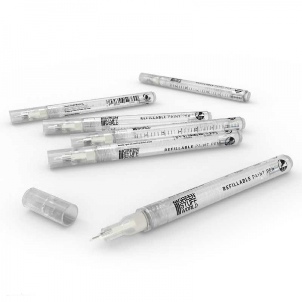 Green Stuff World: Refillable paint pen 0.5 (pack x6)