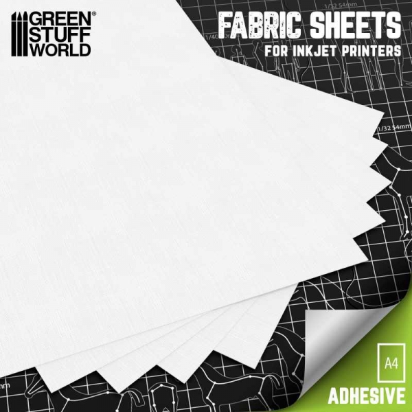 Green Stuff World: Inkjet Cotton Adhesive Fabric Sheet