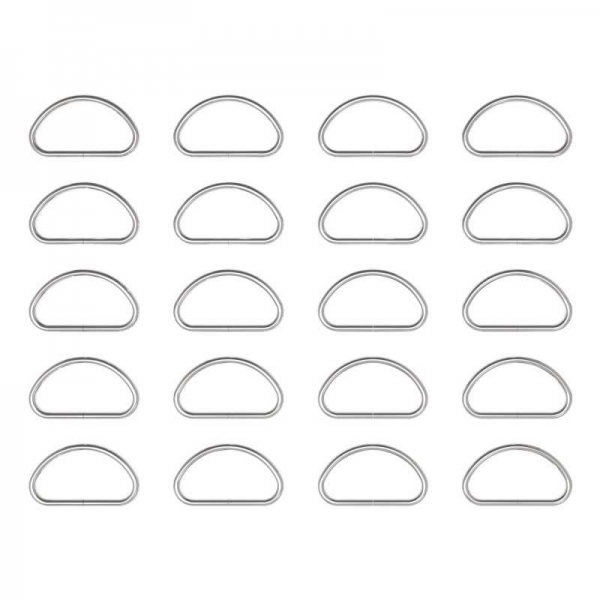 Green Stuff World: Metal D-Rings 20mm
