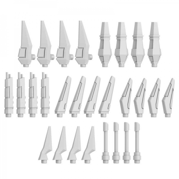 Green Stuff World: Mecha Detail Parts - Mecha Antennas