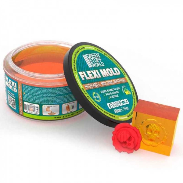 Green Stuff World: Flexi Mold - Reusable Molding Material