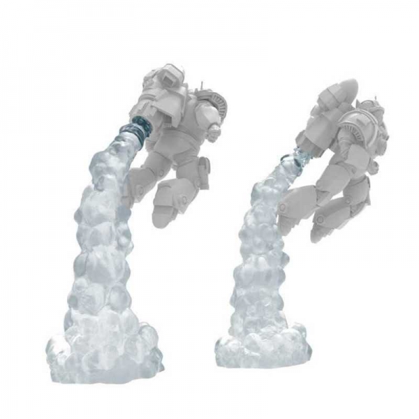 Green Stuff World: Modular Clear Smoke Trails for Jump Packs