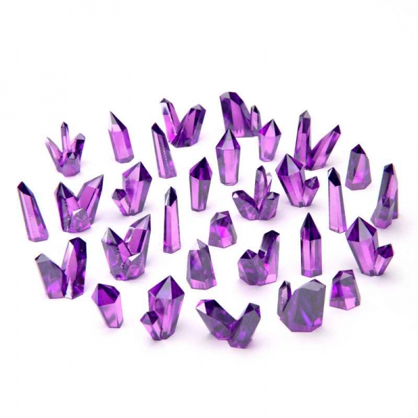 Green Stuff World: Purple Resin Crystals - Medium