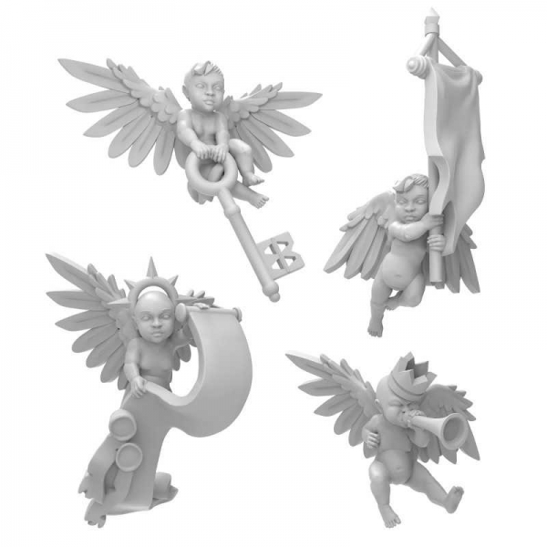 Green Stuff World: Cherubs 40k - Angel Cherubs 1:48