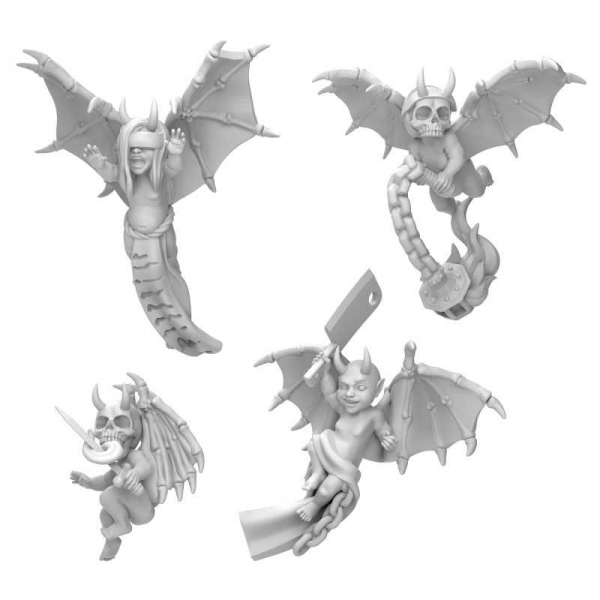 Green Stuff World: Cherubs 40k - Evil Cherubs 1:48