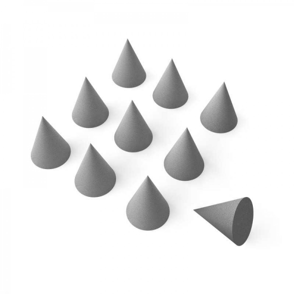 Green Stuff World: EVA foam cones 30mm (pack x10)