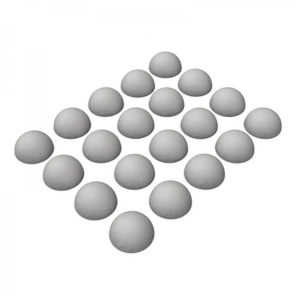 Green Stuff World: EVA Foam Half Balls 30mm (pack x20)