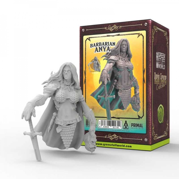 Green Stuff World: PRIMAL Collectibles - Barbarian Anya