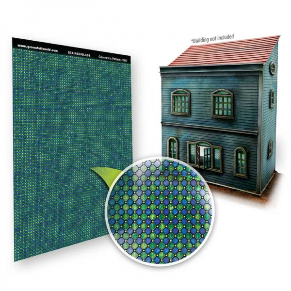 Green Stuff World: Geometric Pattern Stained Glass