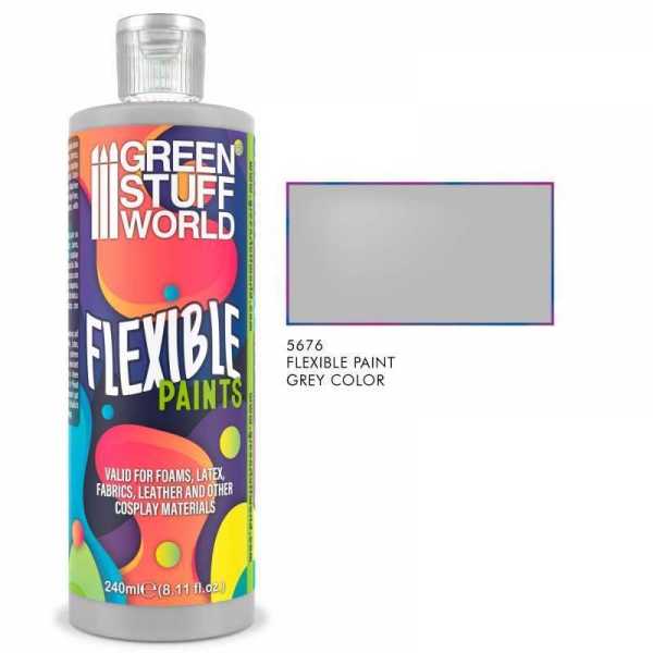 Green Stuff World: Flexible Paint Gray 240ml