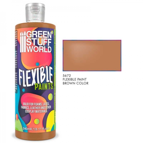 Green Stuff World: Flexible Paint Brown 240ml