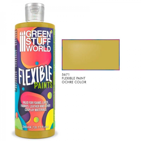 Green Stuff World: Flexible Paint Ochre 240ml