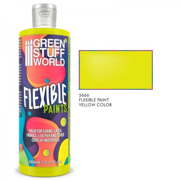 Green Stuff World: Flexible Paint Yellow 240ml