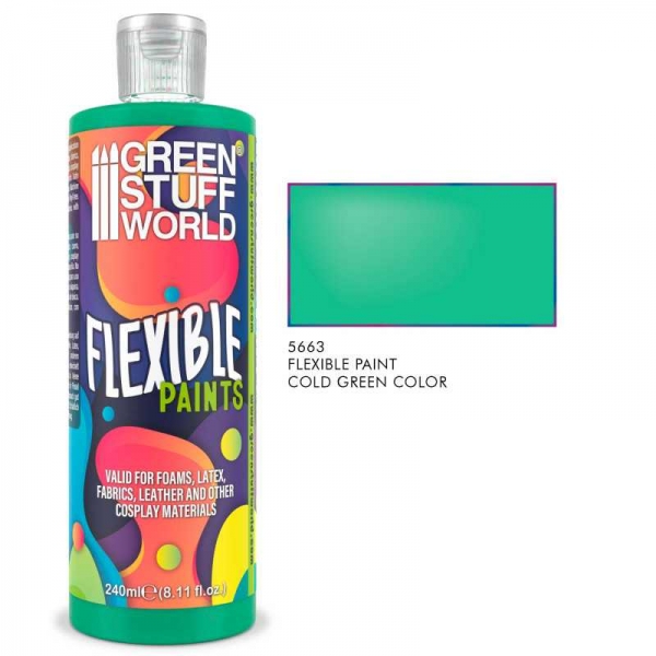 Green Stuff World: Flexible Paint Cold Green 240ml