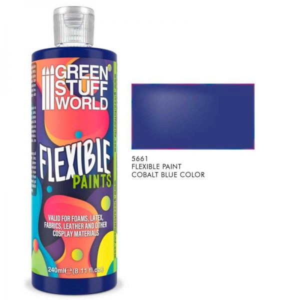 Green Stuff World: Flexible Paint Cobalt Blue 240ml