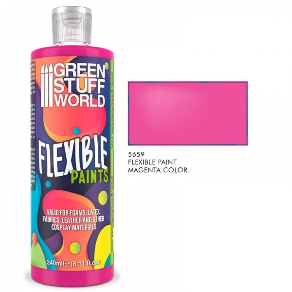 Green Stuff World: Flexible Paint Magenta 240ml