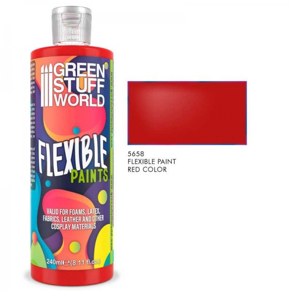 Green Stuff World: Flexible Paint Red 240ml