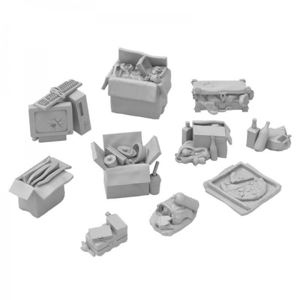 Green Stuff World: Piles of Trash 1:48
