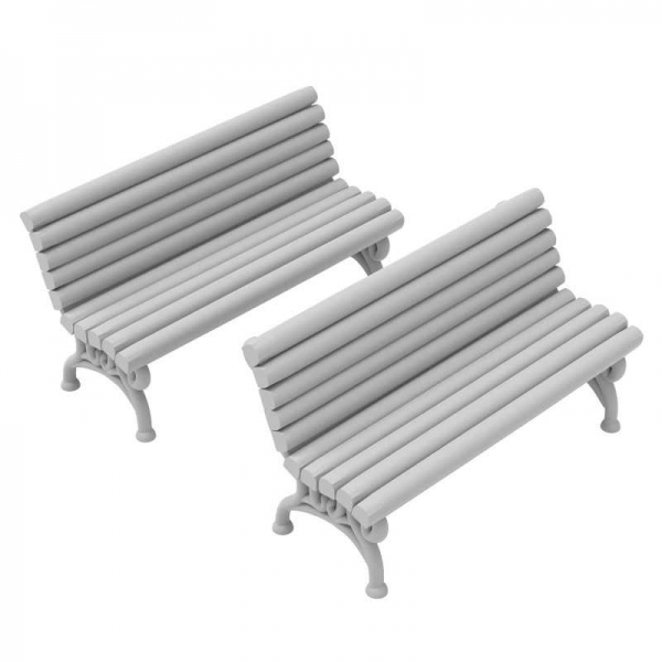Green Stuff World: City Benches 1:48