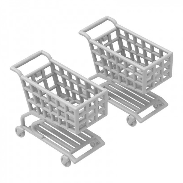 Green Stuff World: Shopping Carts 1:48