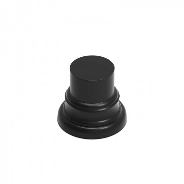 Green Stuff World: Round Display Plinth 3.5 cm - Black