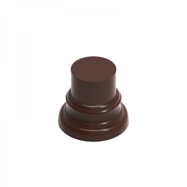 Green Stuff World: Round Display Plinth 3.5 cm - Hazelnut Brown