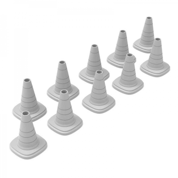 Green Stuff World: Traffic Cones 1:48