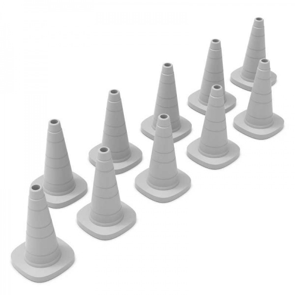 Green Stuff World: Traffic Cones 1:35